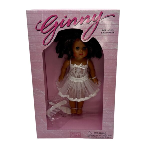 Vtg Vogue GINNY Doll 1995 Dress Me Hispanic 8DM05? NIB 8" Lingerie & Stand Gift - Picture 1 of 5
